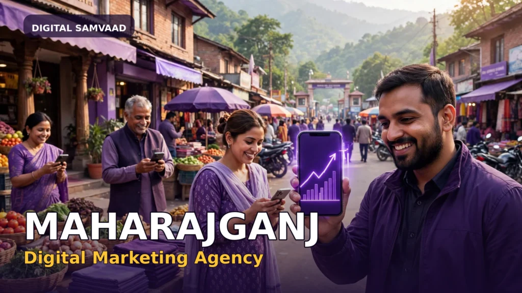 Digital marketing agency in Maharajganj – helping small-town businesses go online